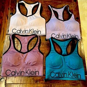 Calvin Klein Performance 4 sport bras size S.